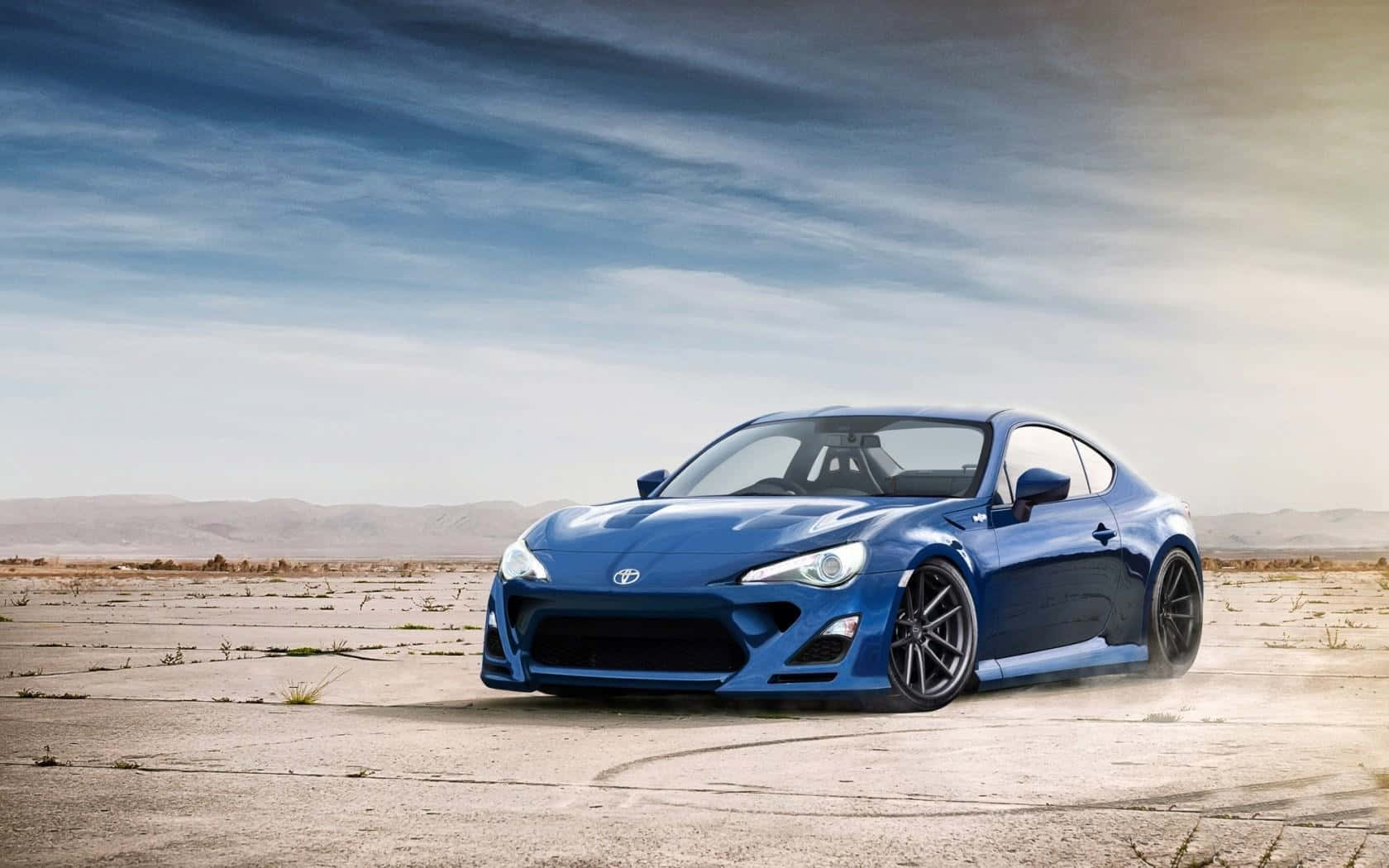 4k Toyota 86 Sports Car Background