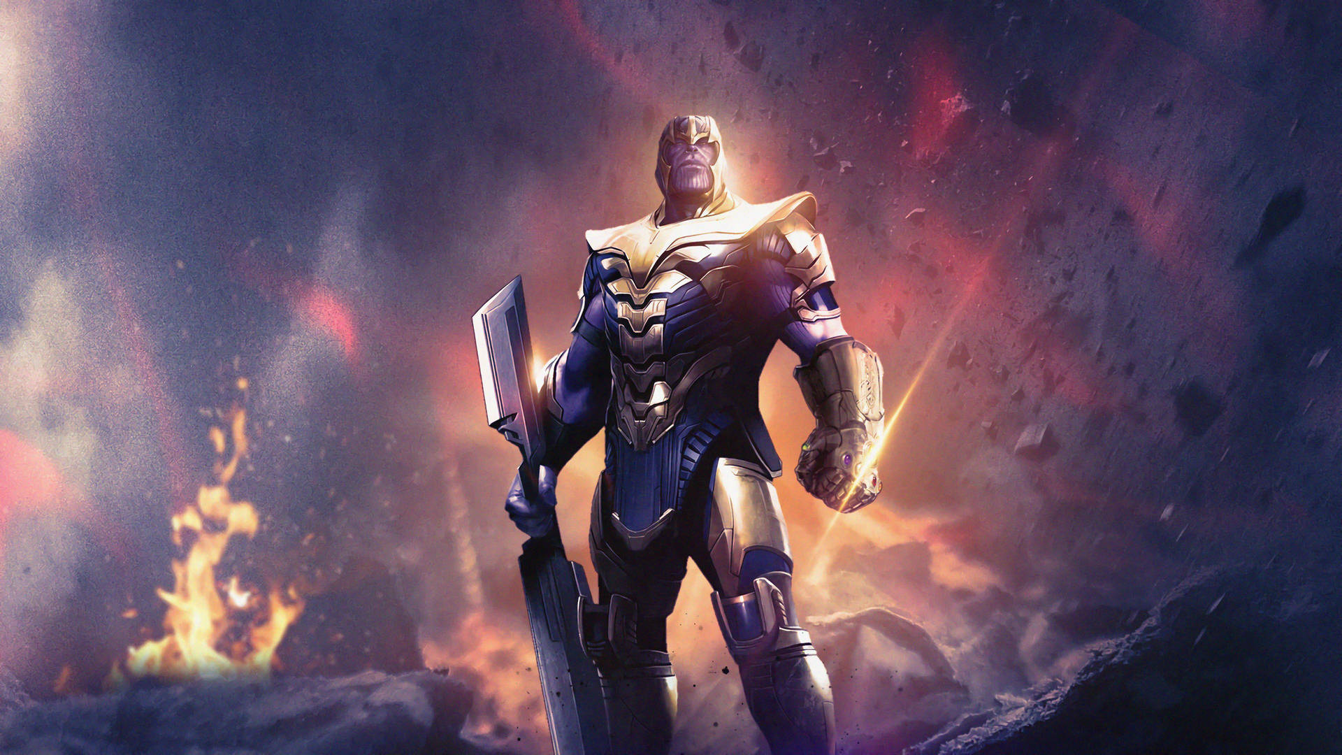 4k Ultra Hd 2160p Armored Thanos Background
