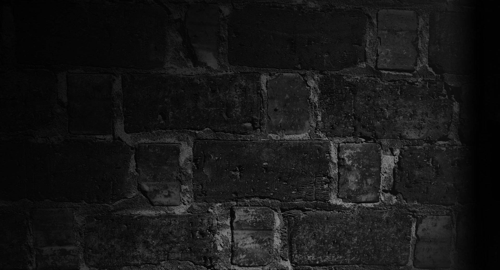 4k Ultra Hd Black Brick Wall Background