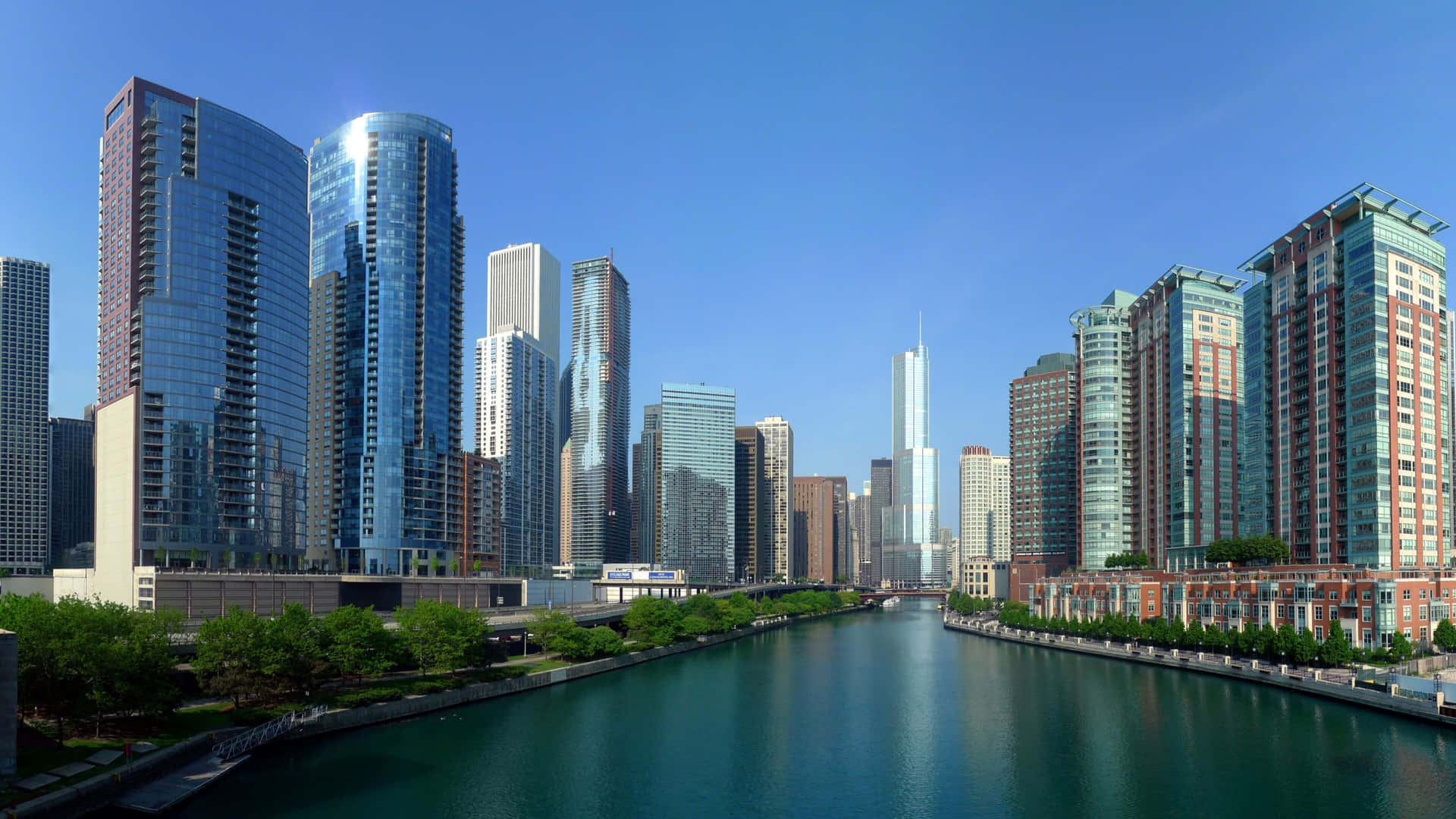 4k Ultra Hd Chicago Beautiful City Background