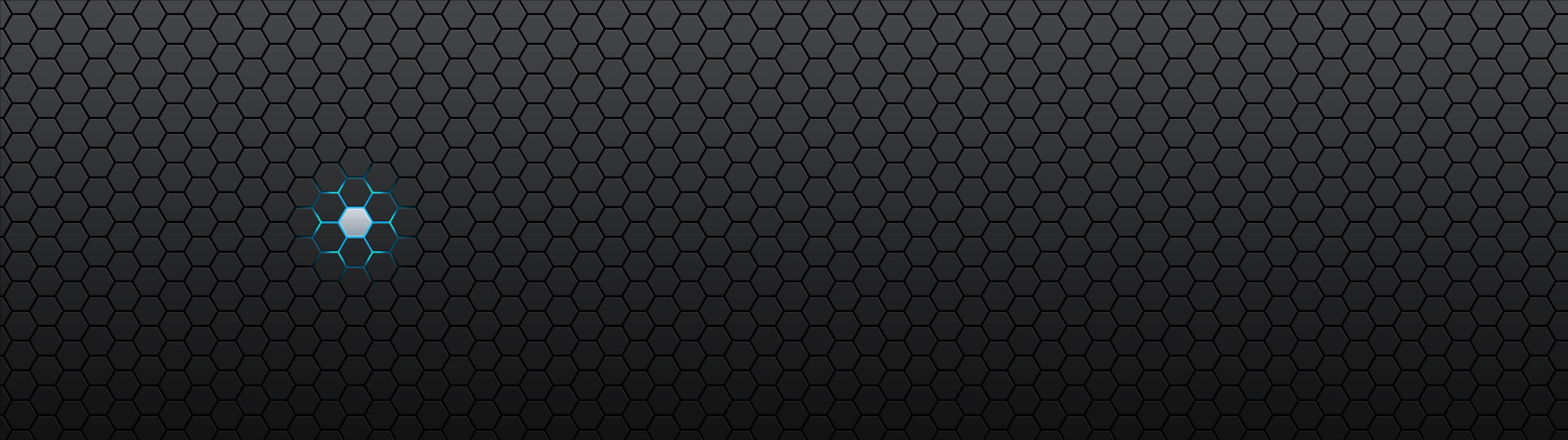 4k Ultra Hd Dark Mini Honeycombs Background