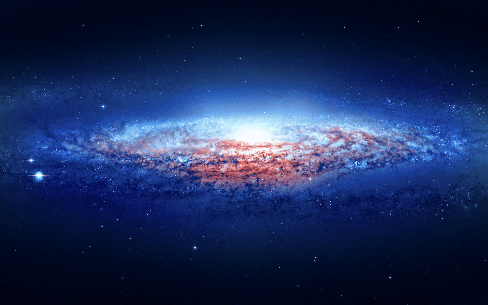 4k Ultra Hd Galaxy Bright Stars Background