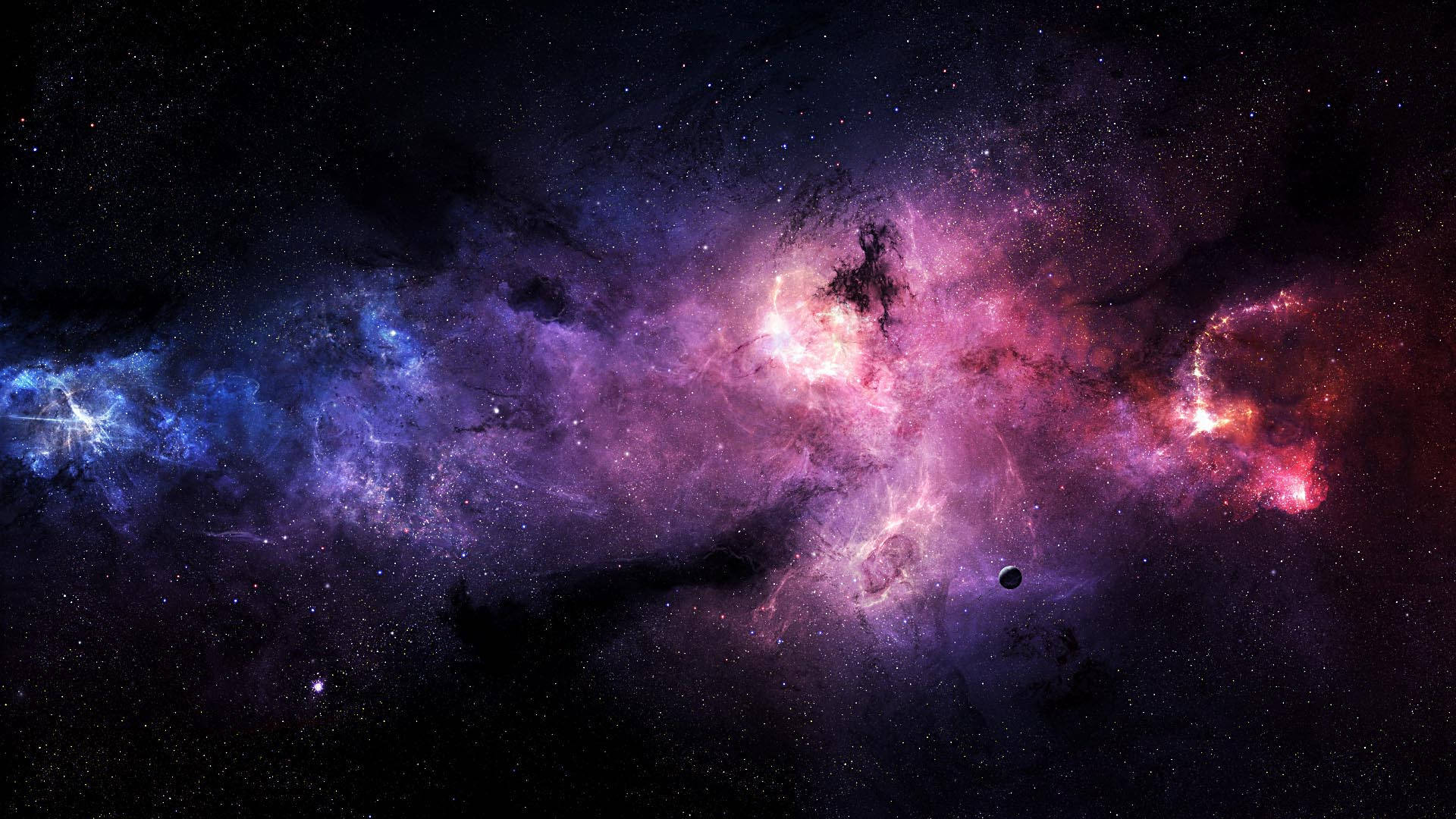 4k Ultra Hd Galaxy Clouds Background
