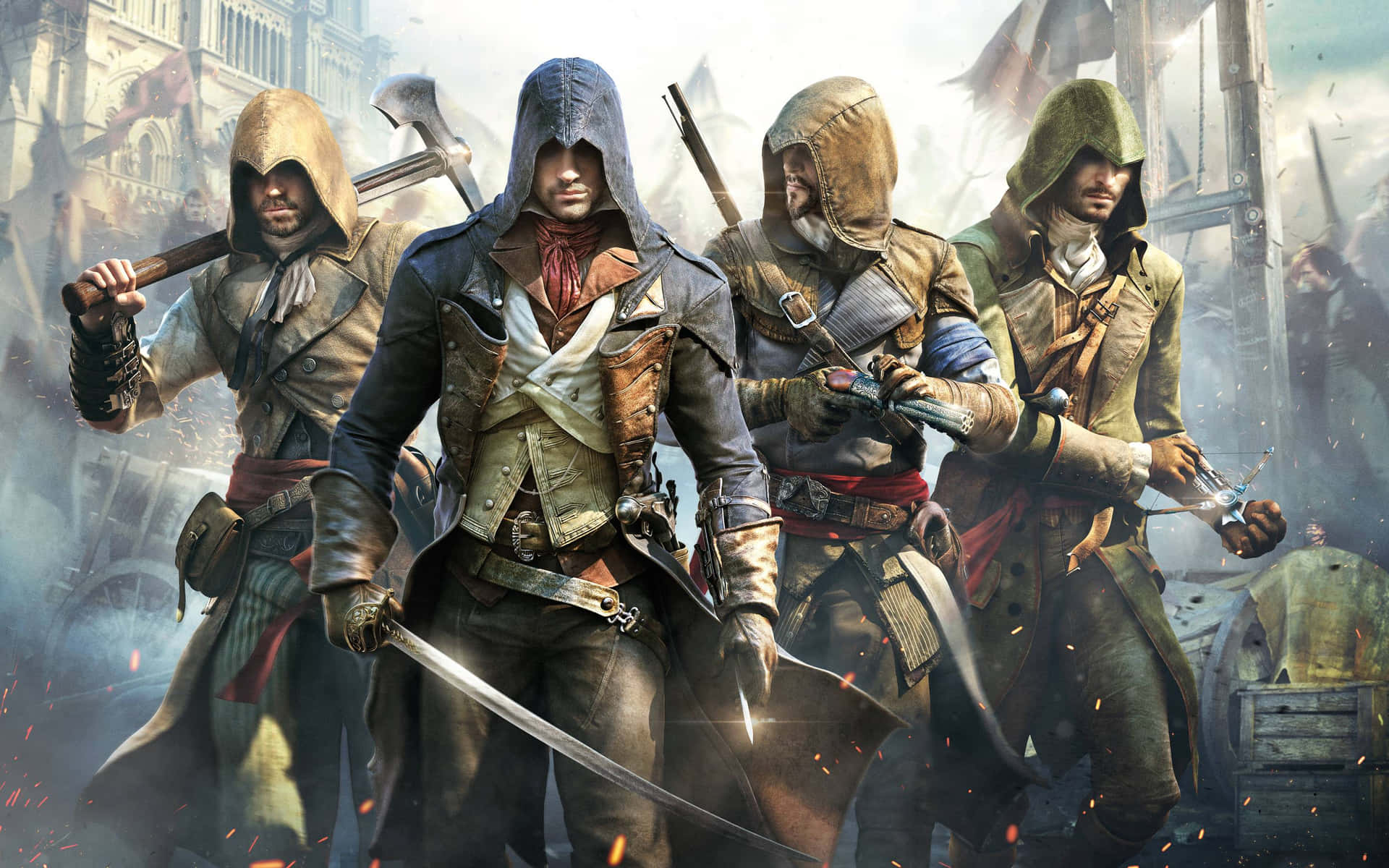 4k Ultra Hd Gaming Assassin's Creed Unity