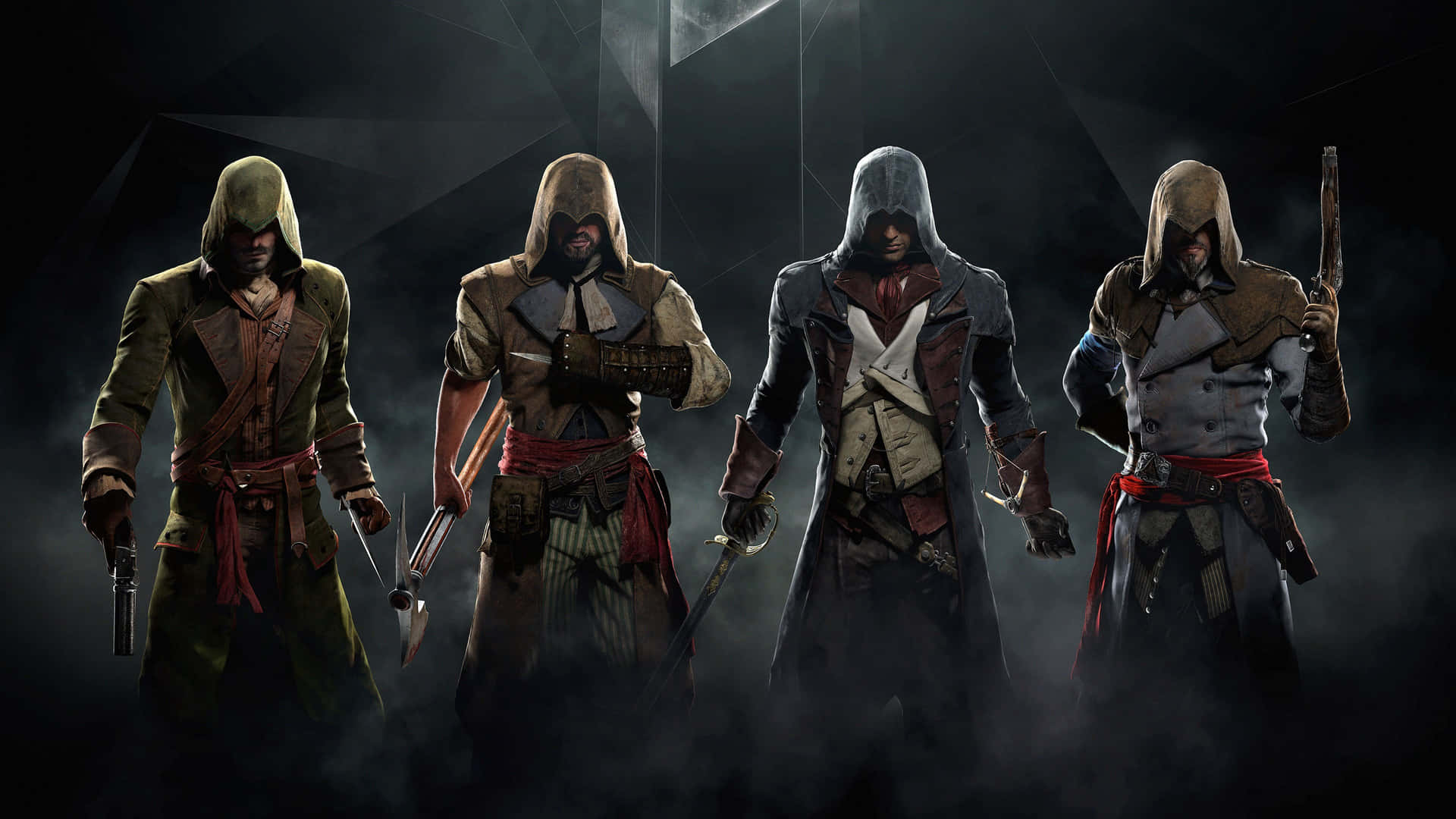 4k Ultra Hd Gaming Assassin's Creed Unity Background