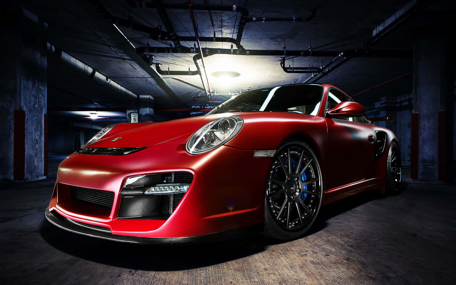 4k Ultra Hd Red Porsche 911 Background
