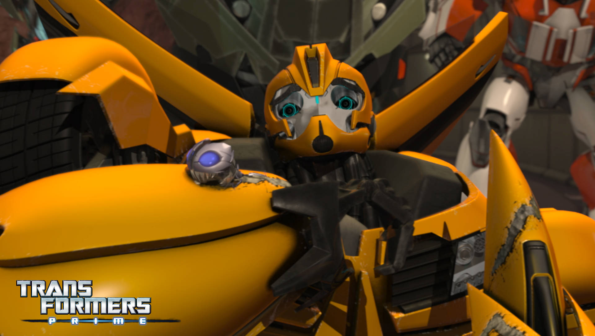 4k Ultra Hd Transformers Bumblebee Open Mouth Background