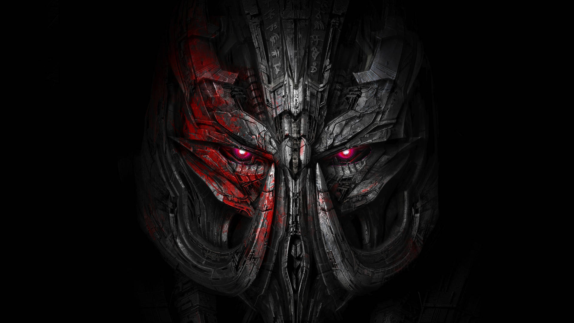 4k Ultra Hd Transformers Megatron Face Background