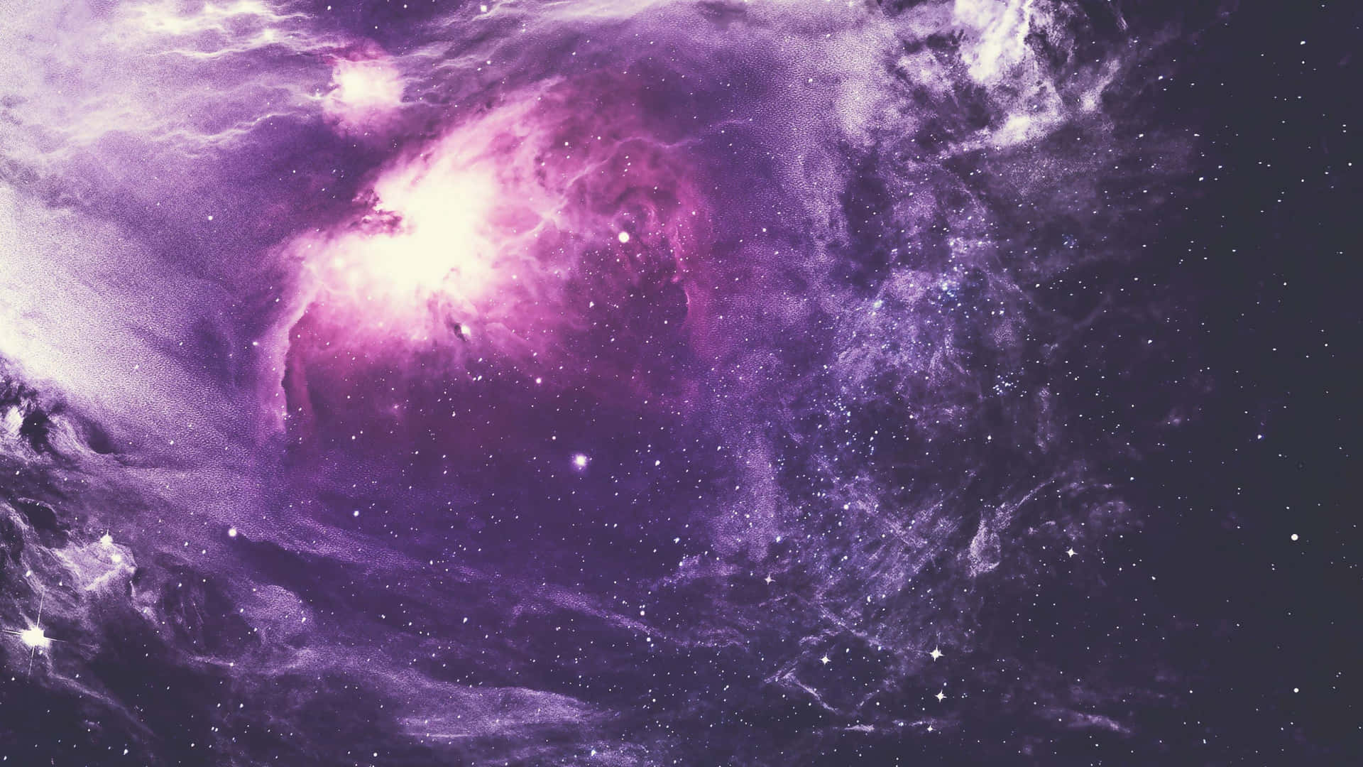 4k Universe Purple Nebula Background