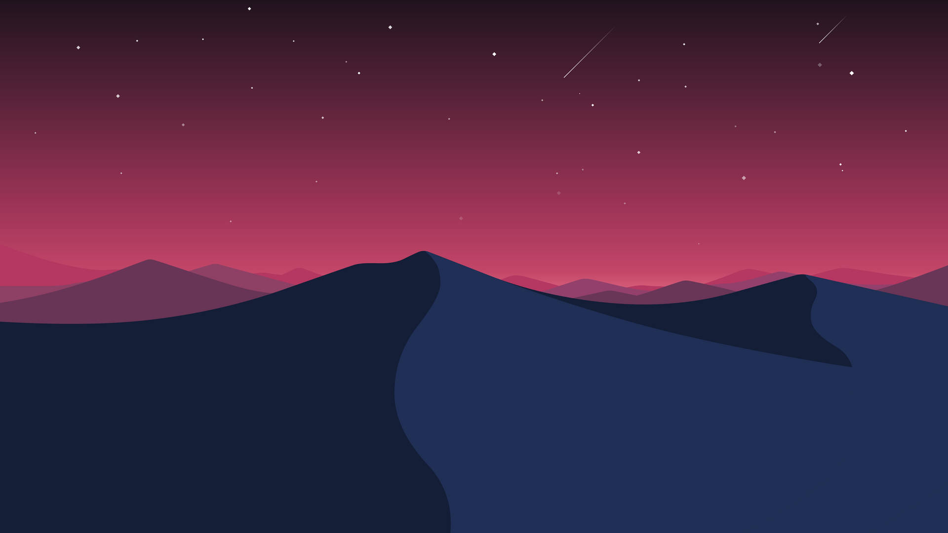 4k Vector Desert Landscape Background