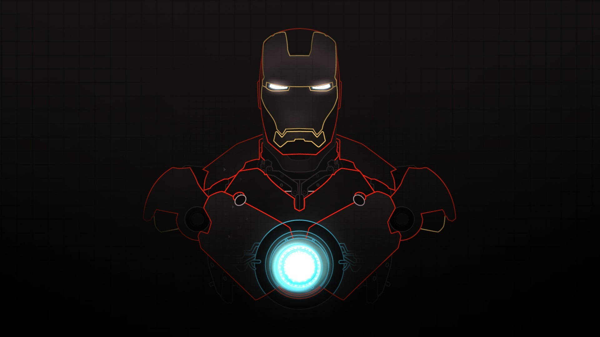 4k Vector Iron Man Background