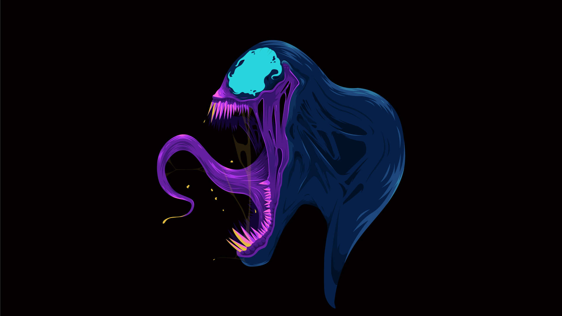 4k Vector Venom's Head