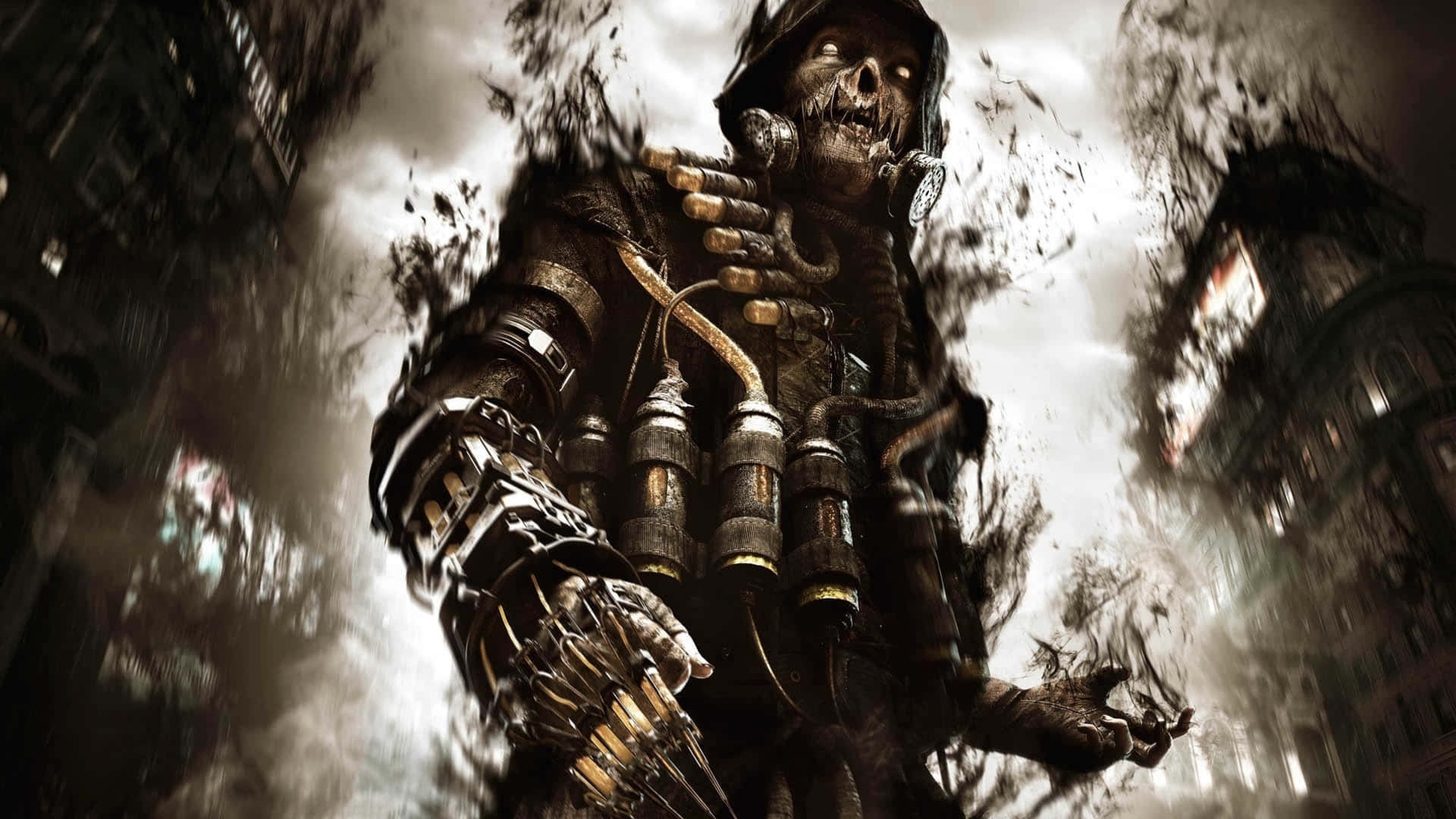 4k Villain Scarecrow Background