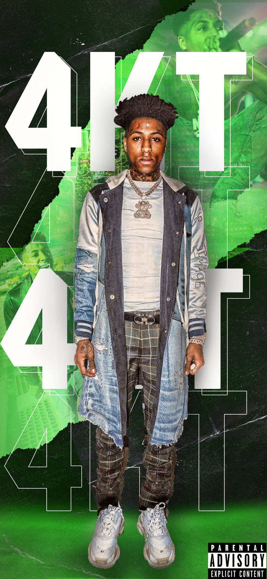 4kt American Rapper Public Appearance Background