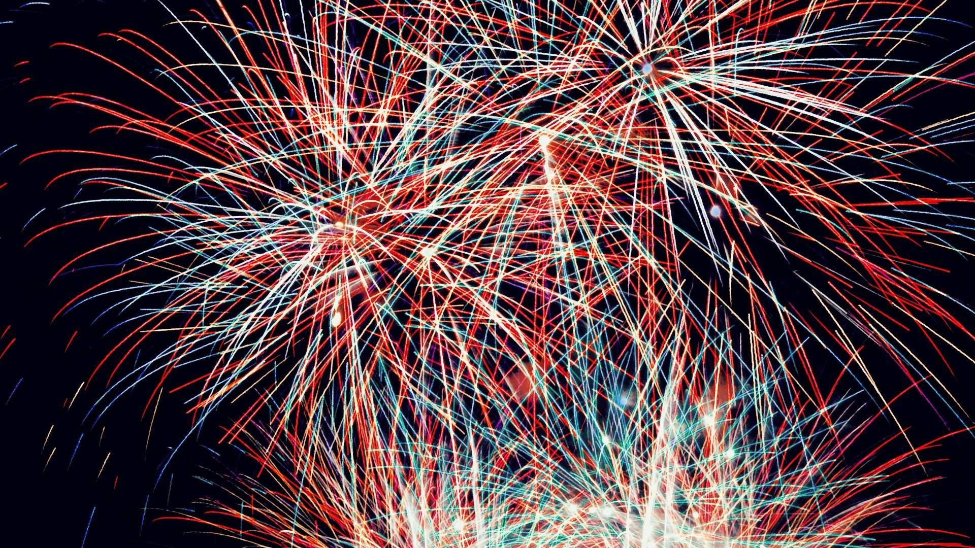 4th Of July Fireworks Wallpaper Background