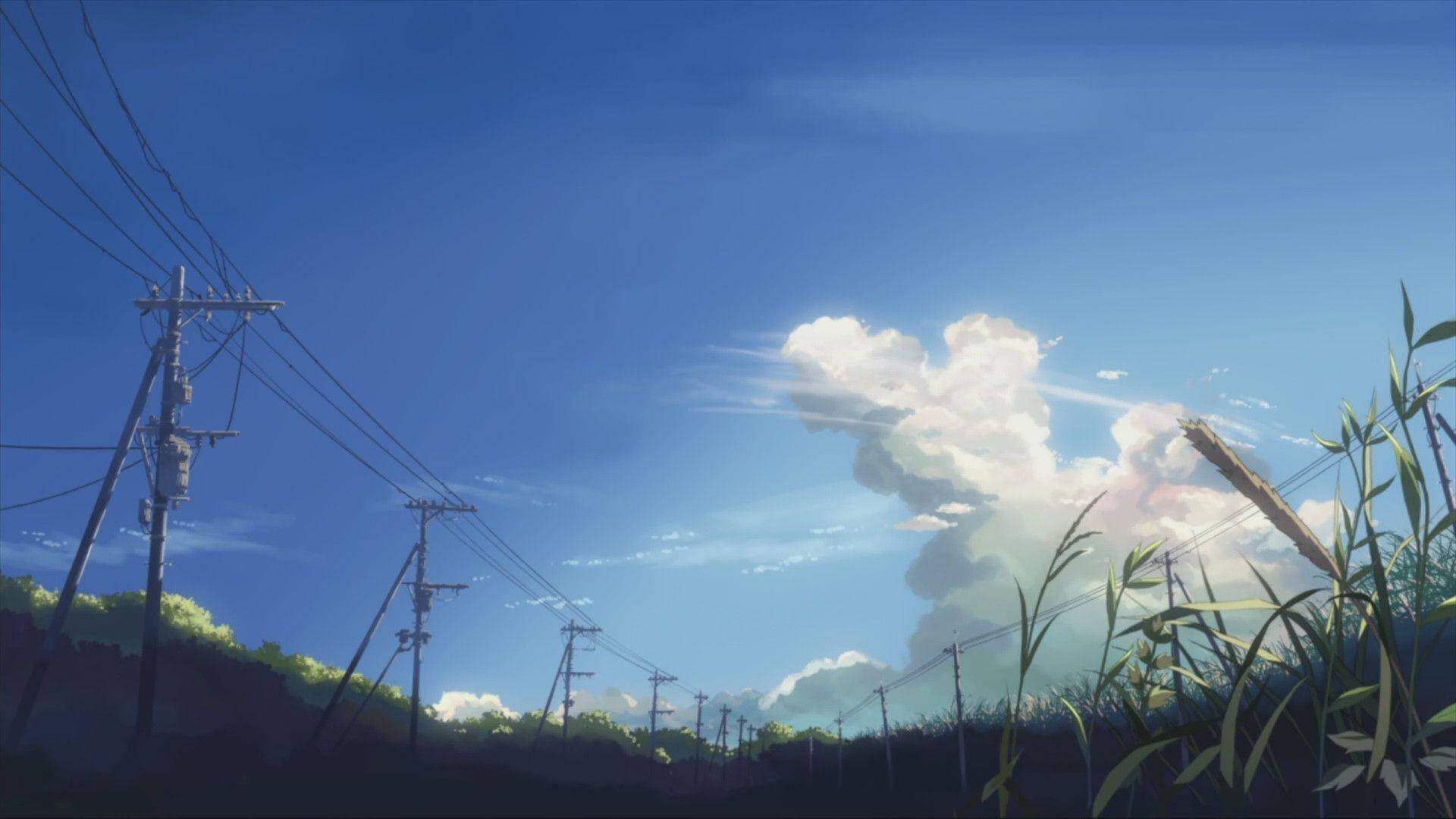 5 Centimeters Per Second Gloomy Vibes Background