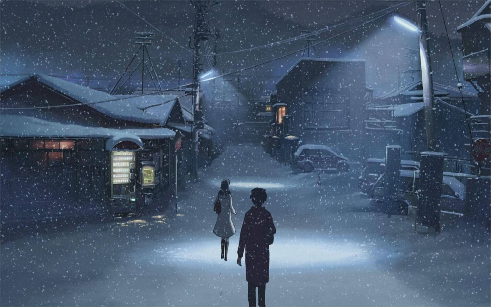 5 Centimeters Per Second Poster Background