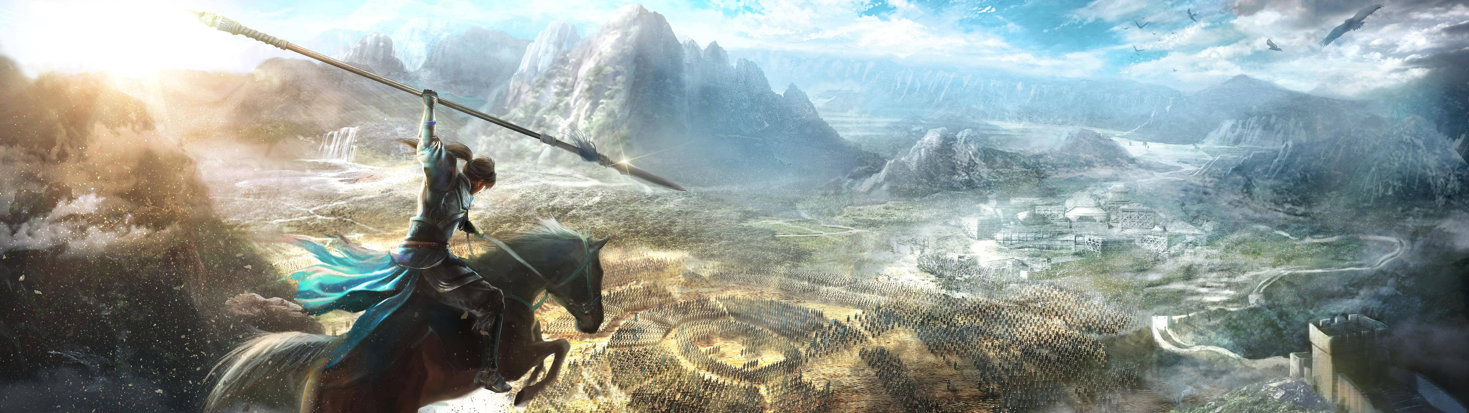 5120x1440 Game Dynasty Warriors 9 Background