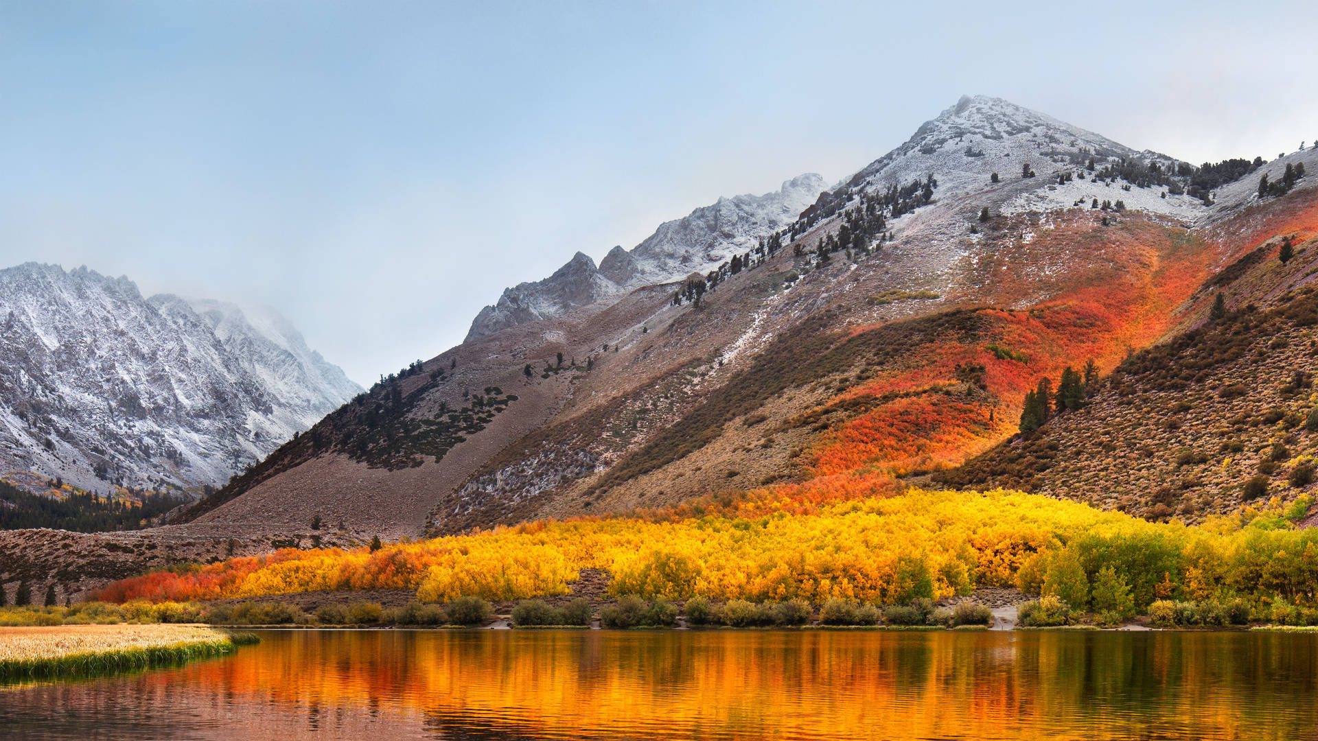 5k Mountain Landscape Desktop Background