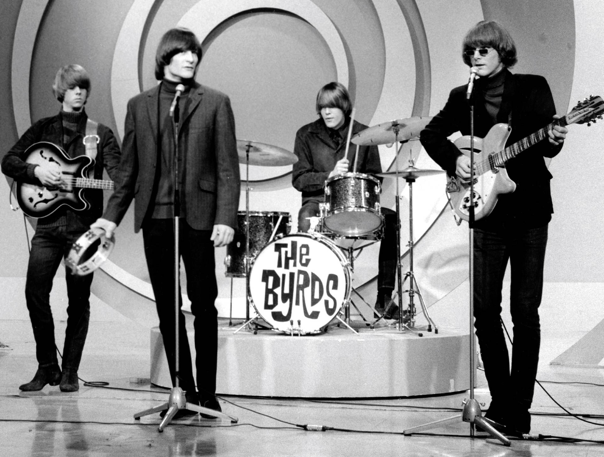 60s Performance The Byrds Band Background