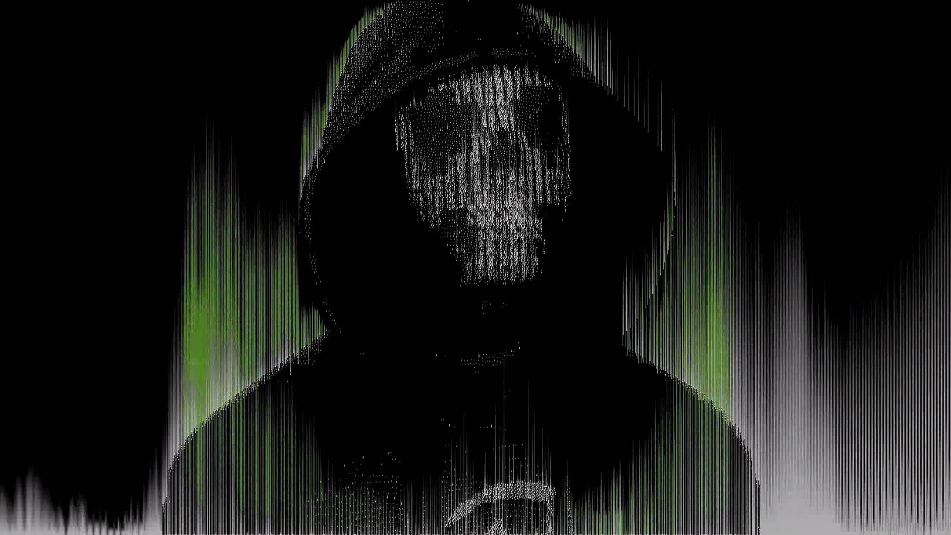 64k Ultra Hd Hacker Skull Head Background