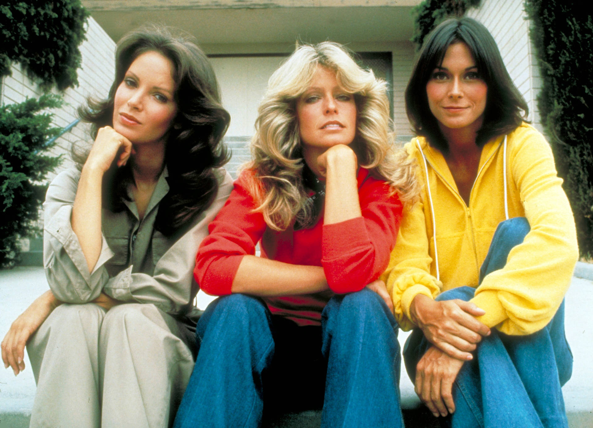 70s Charlie's Angels Background
