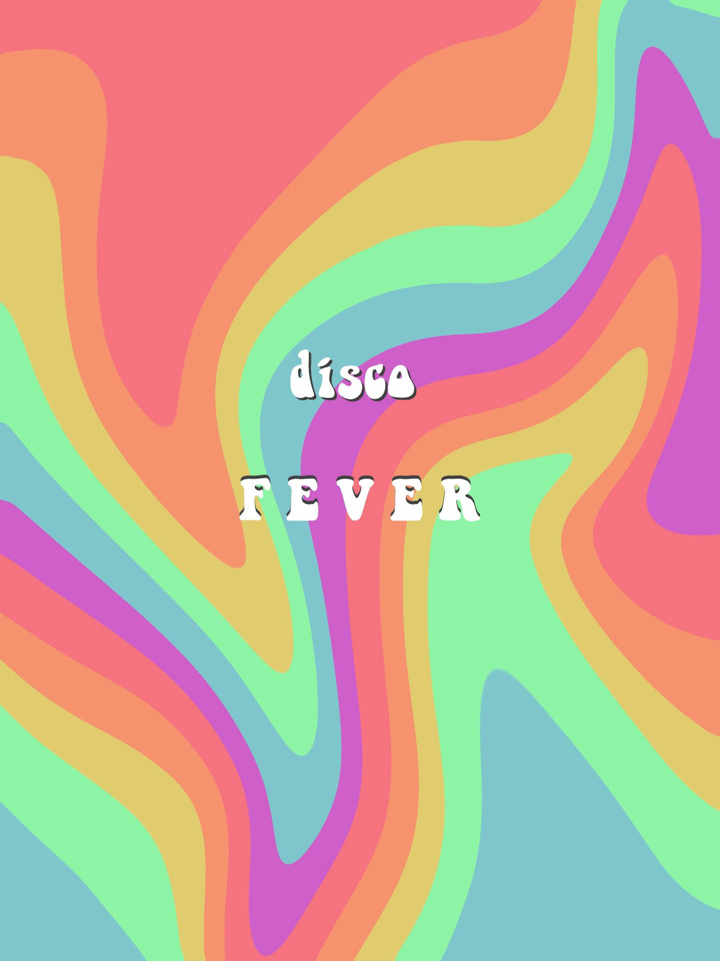 70s Disco Fever Background