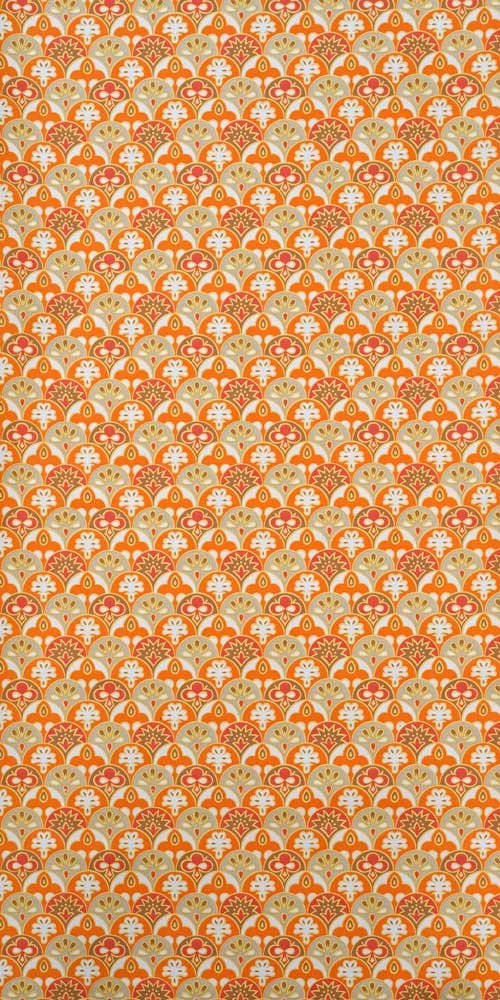 70s Scales Pattern Background