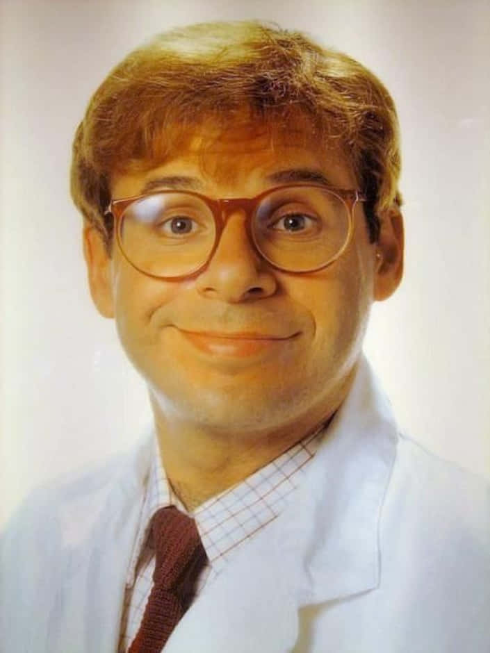 80s Icon Rick Moranis Background