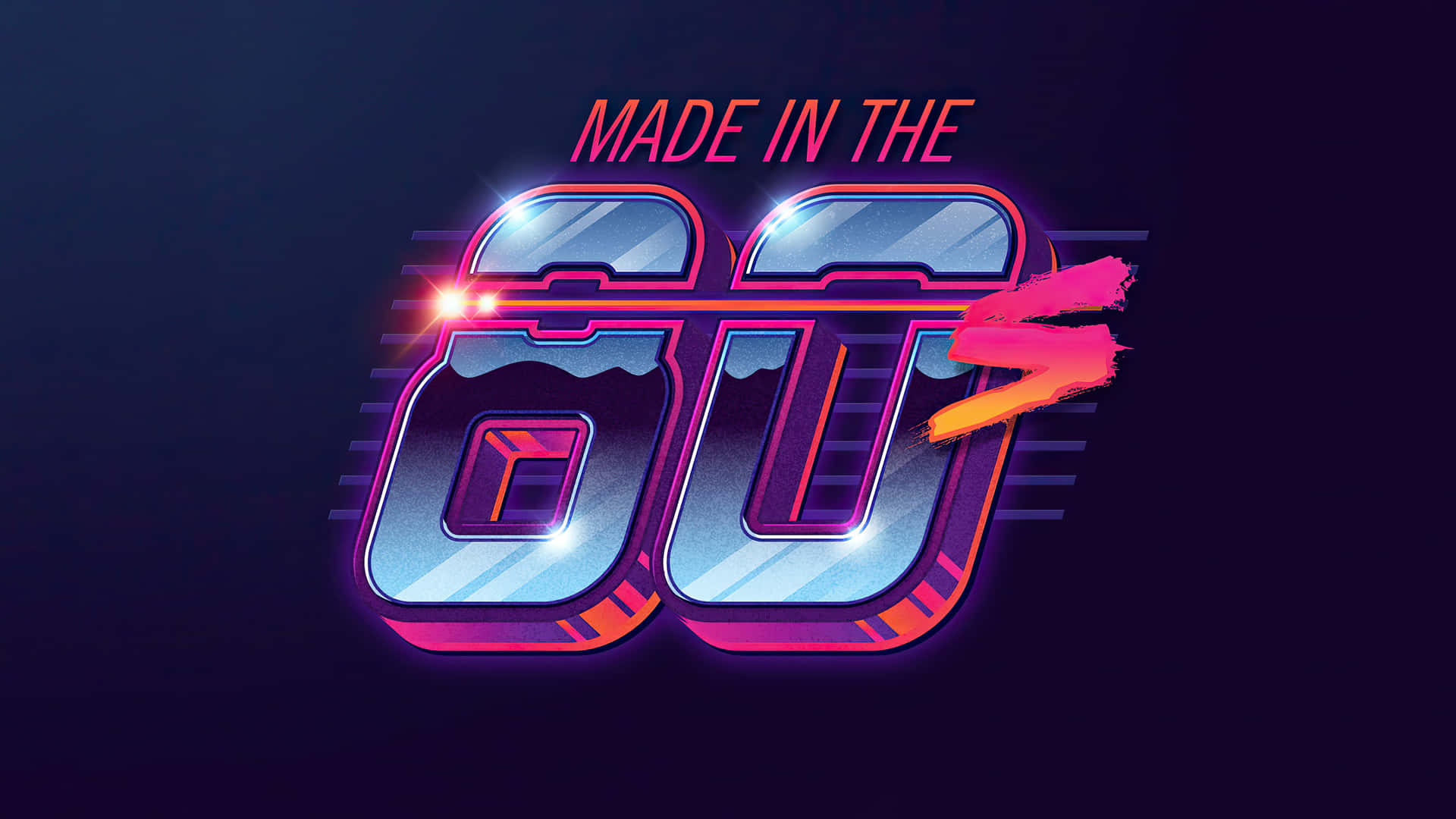80s Retro Style Made In The80s Graphic