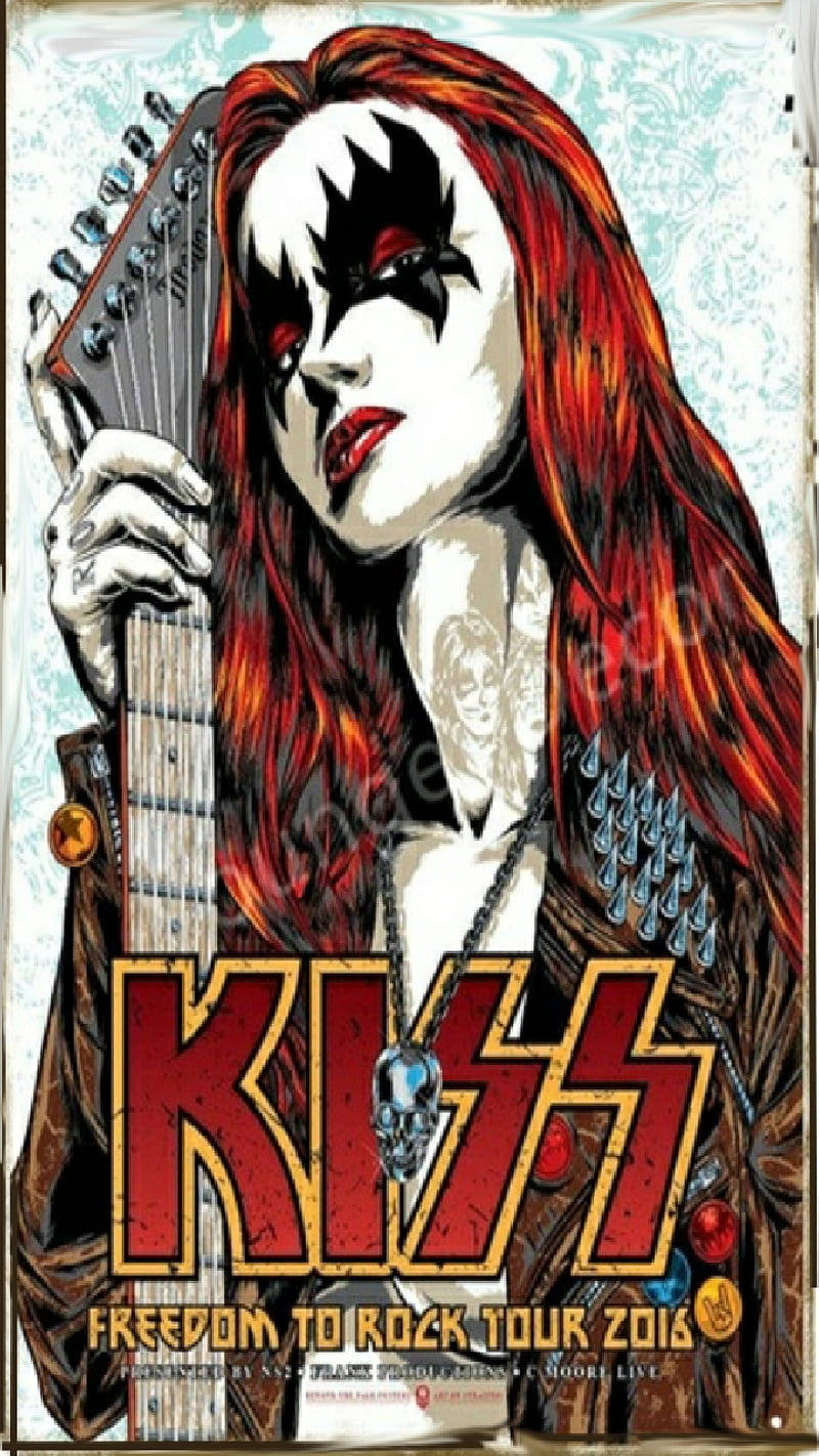 80s Rock Tour Poster