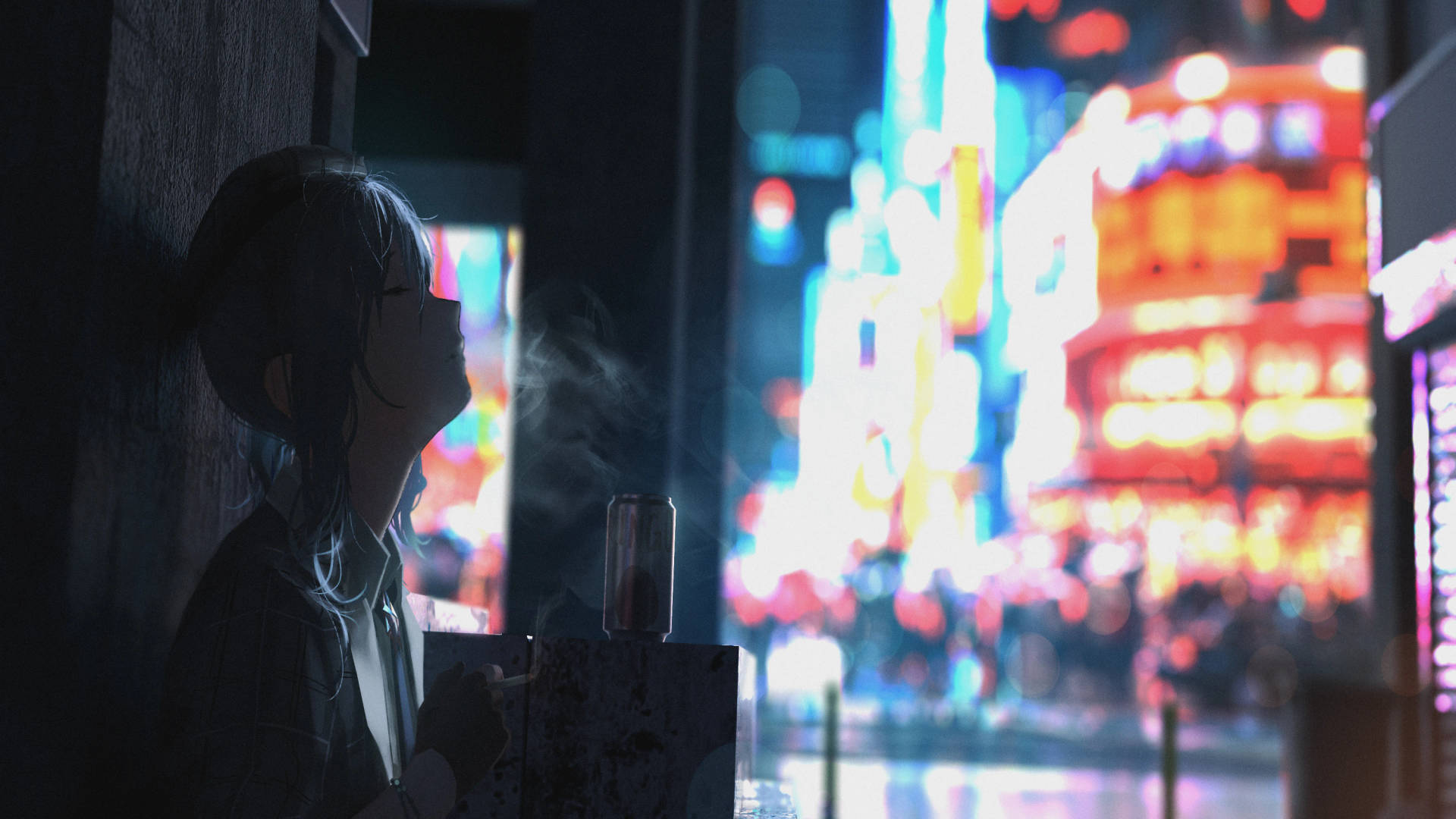 8k Anime Suisei Smoking