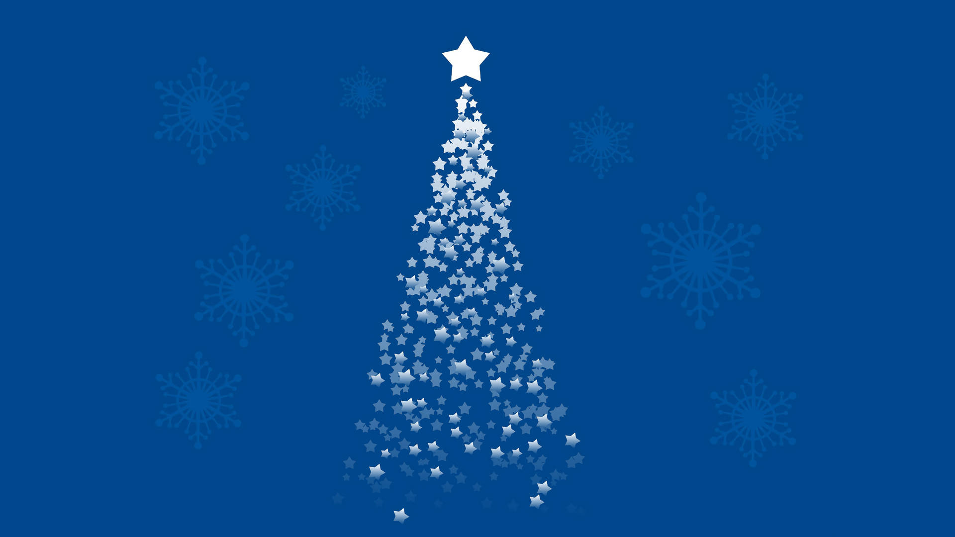 8k Christmas Tree Star Vector Background