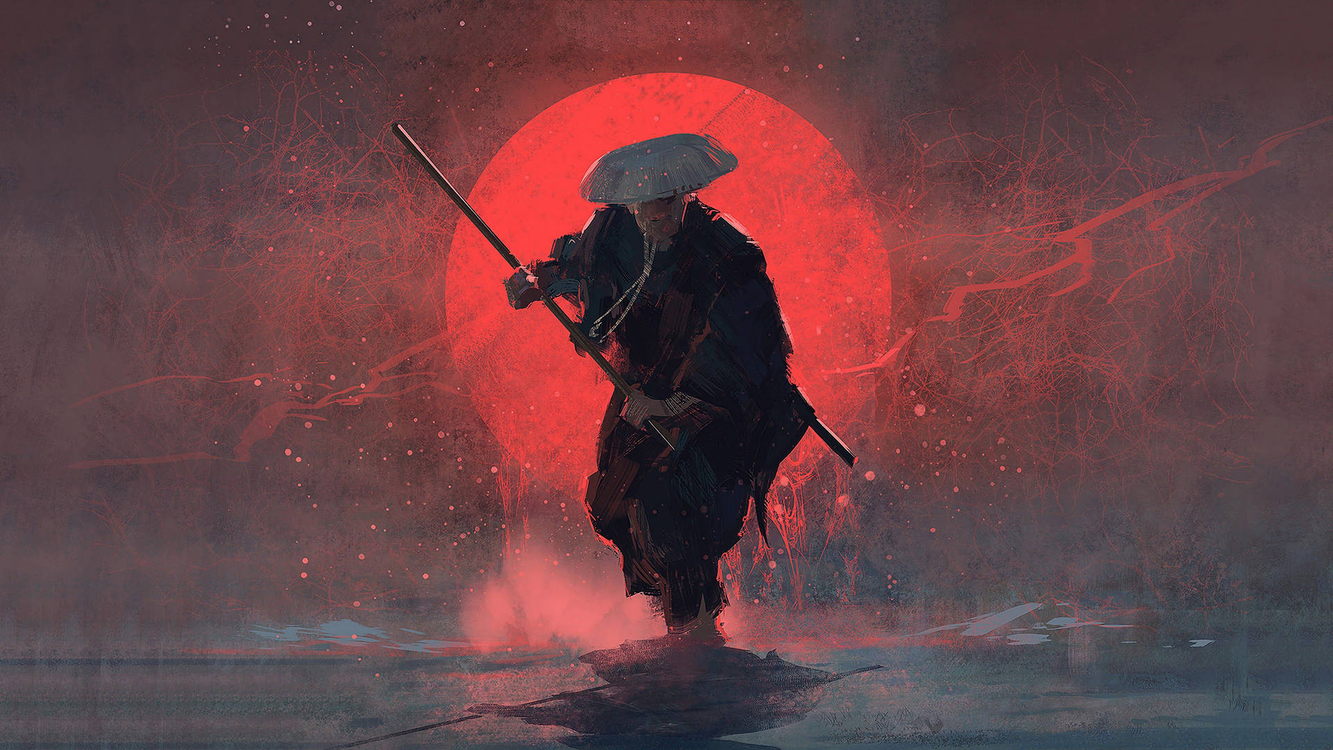 8k Samurai Digital Art