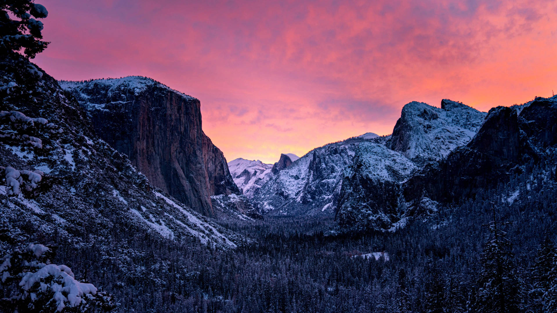 8k Ultra Hd Nature Snowy Mountains Background