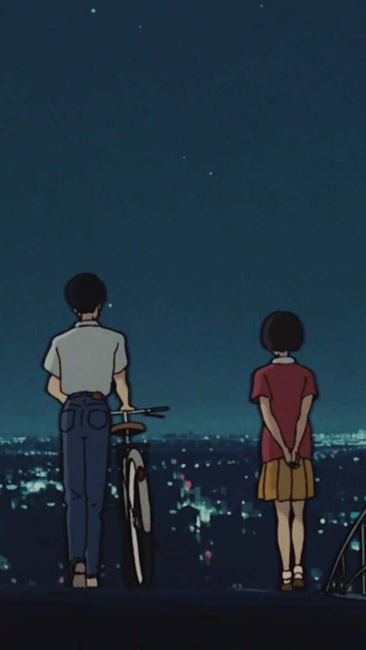 90 Anime Aesthetic Whisper Of The Heart Background