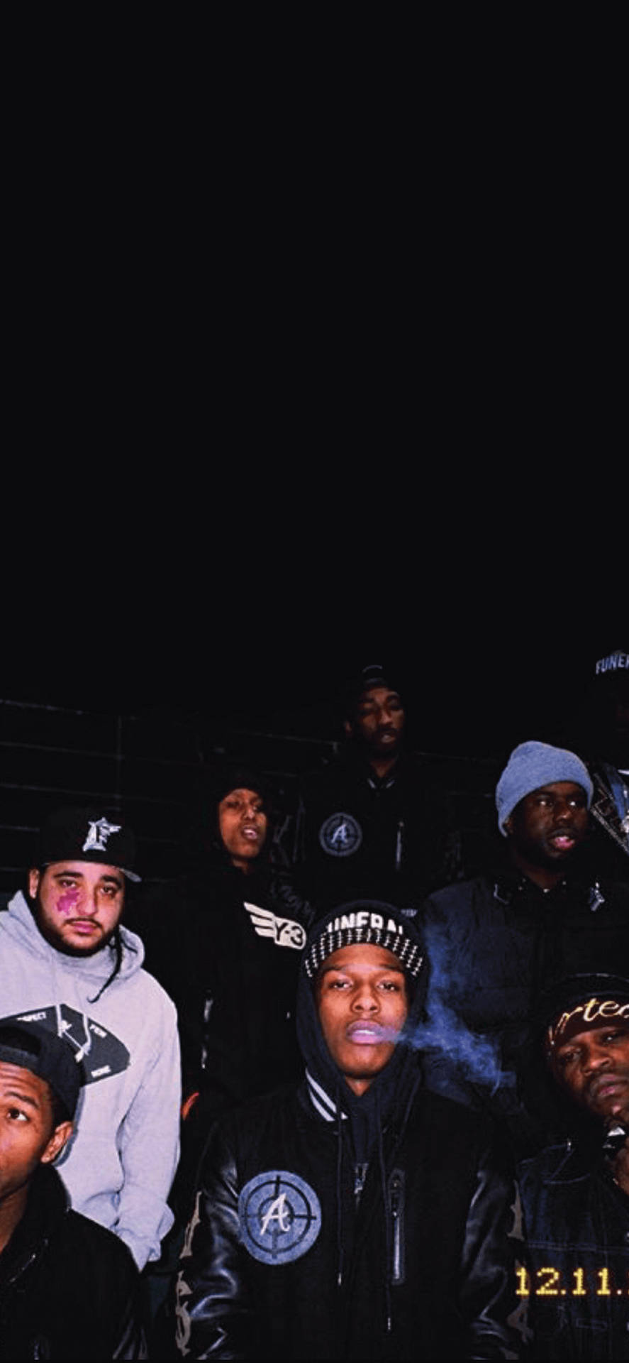 90s Rappers Groupie Background