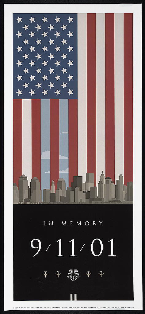 911 Memorial Poster Background