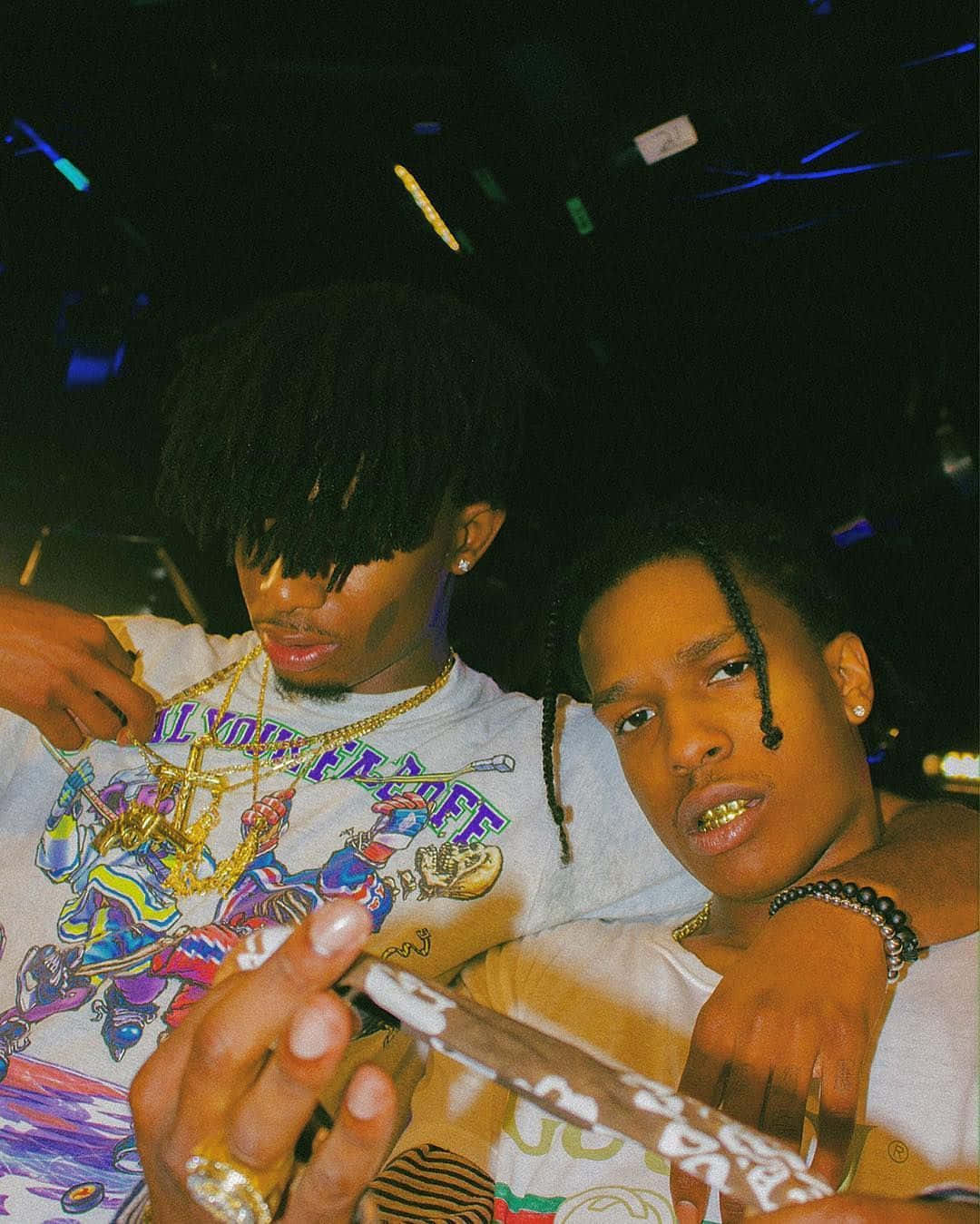 A$ap Rocky With Carti Pfp Background