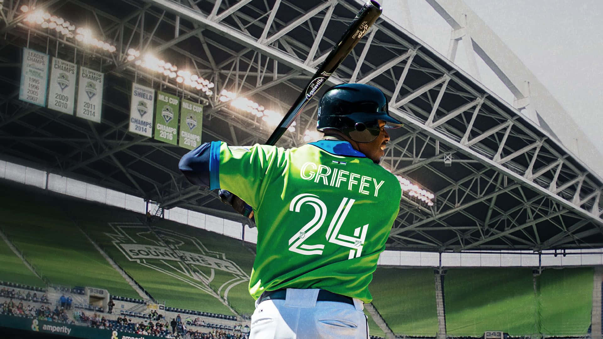 A Baseball Player Is Holding A Bat