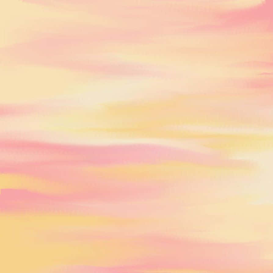 A Beautiful Abstract Painting With Shades Of Pastel Pink And Yellow Background