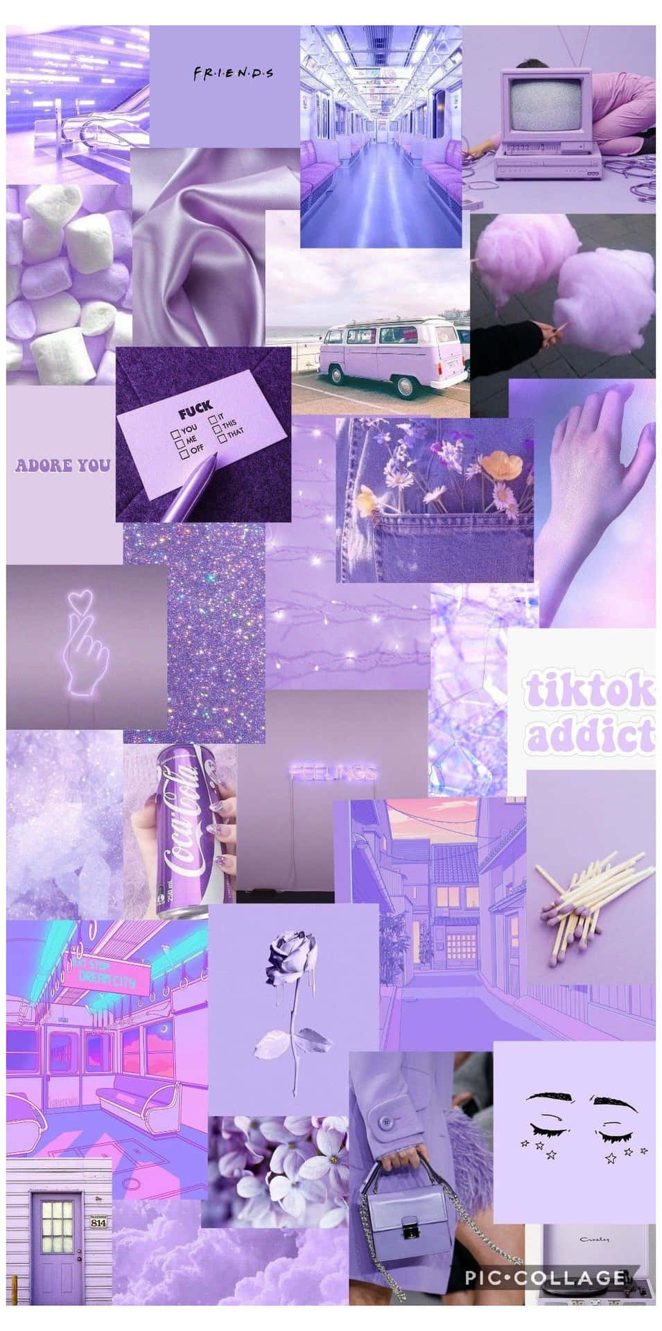A Beautiful Aesthetic Featuring Vintage Purple Hues.