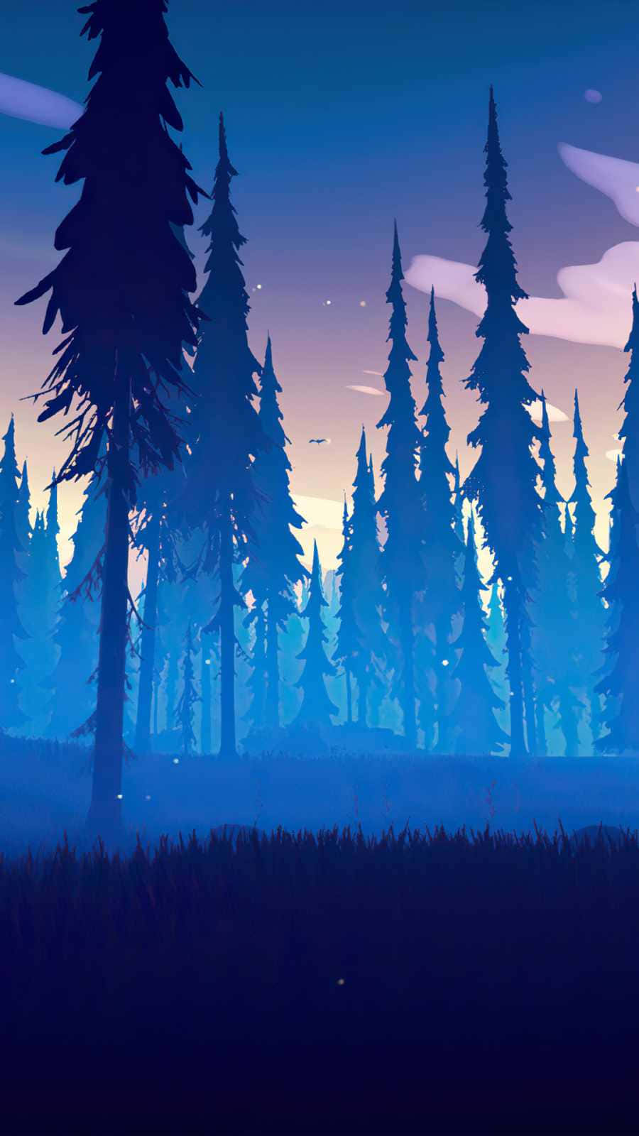 A Beautiful Apple Iphone X Surrounded By Trees