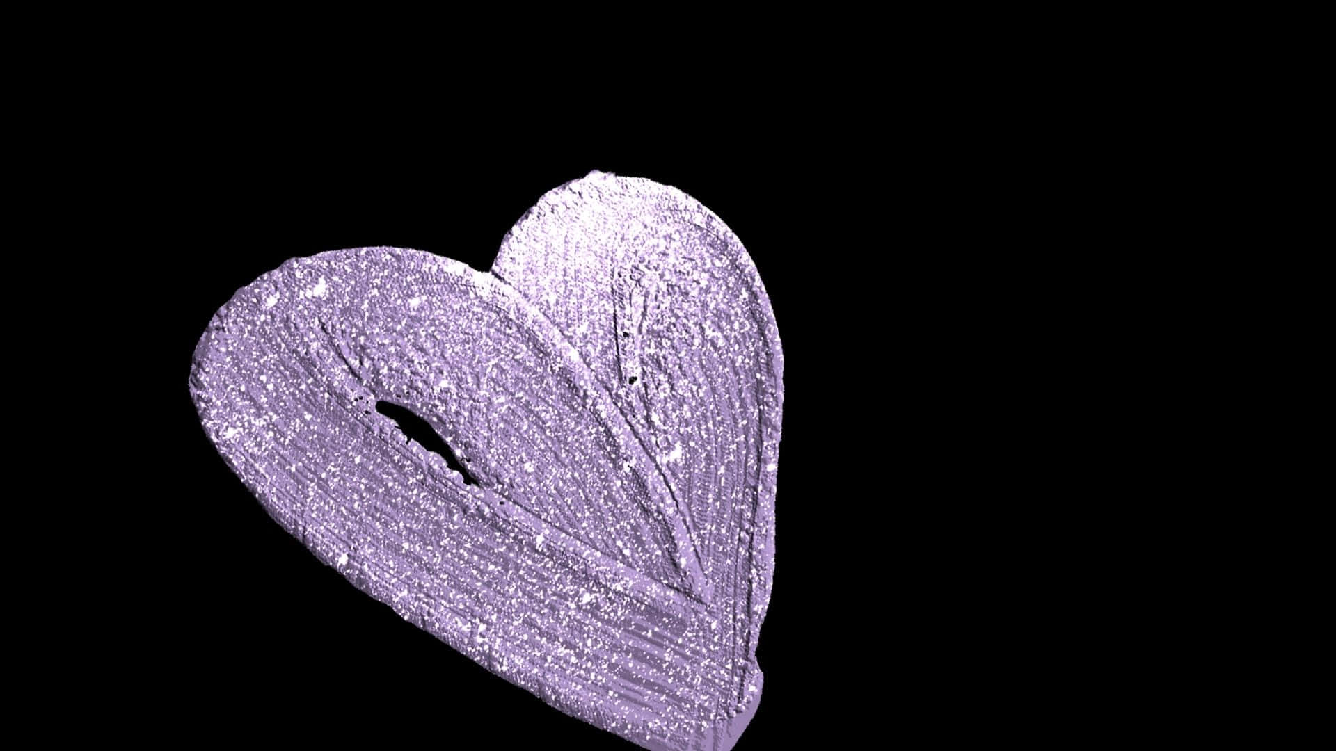 A Beautiful Background Of Purple Glitter Background