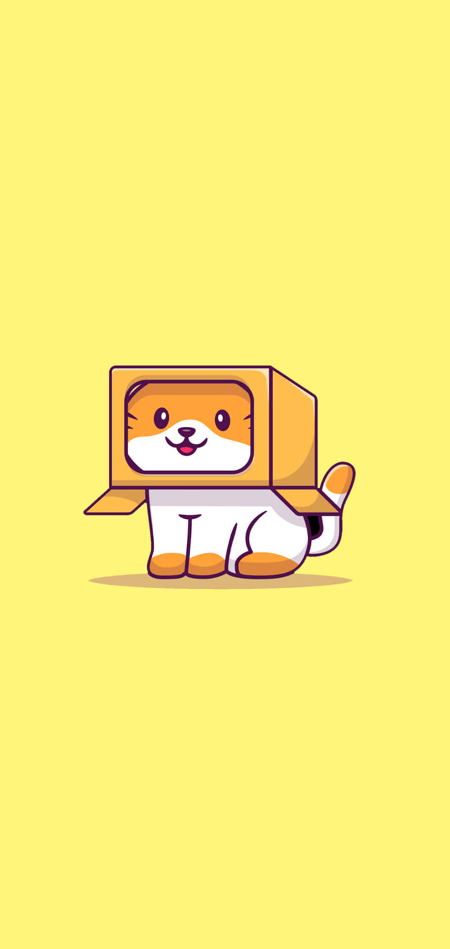 A Beautiful Burst Of Yellow Background