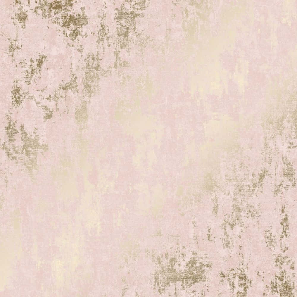 A Beautiful Combination Of Pink And Gold Background