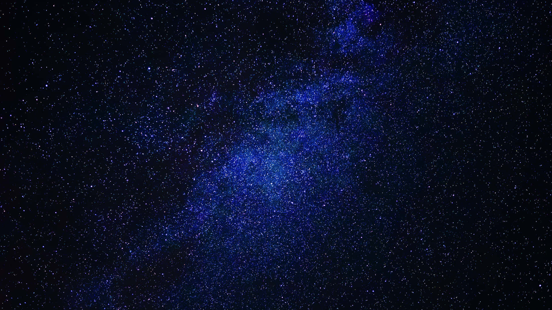 A Beautiful Dark Blue Star Background