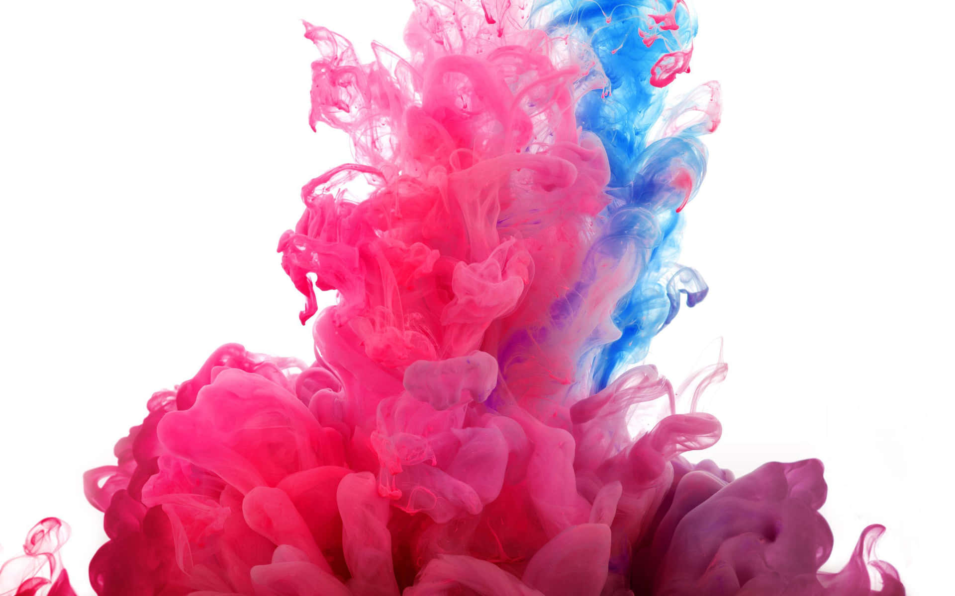 A Beautiful Display Of Colorful Smoke Background