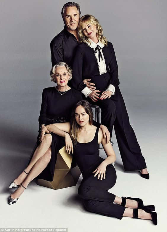 A Beautiful Family Portrait In The Park