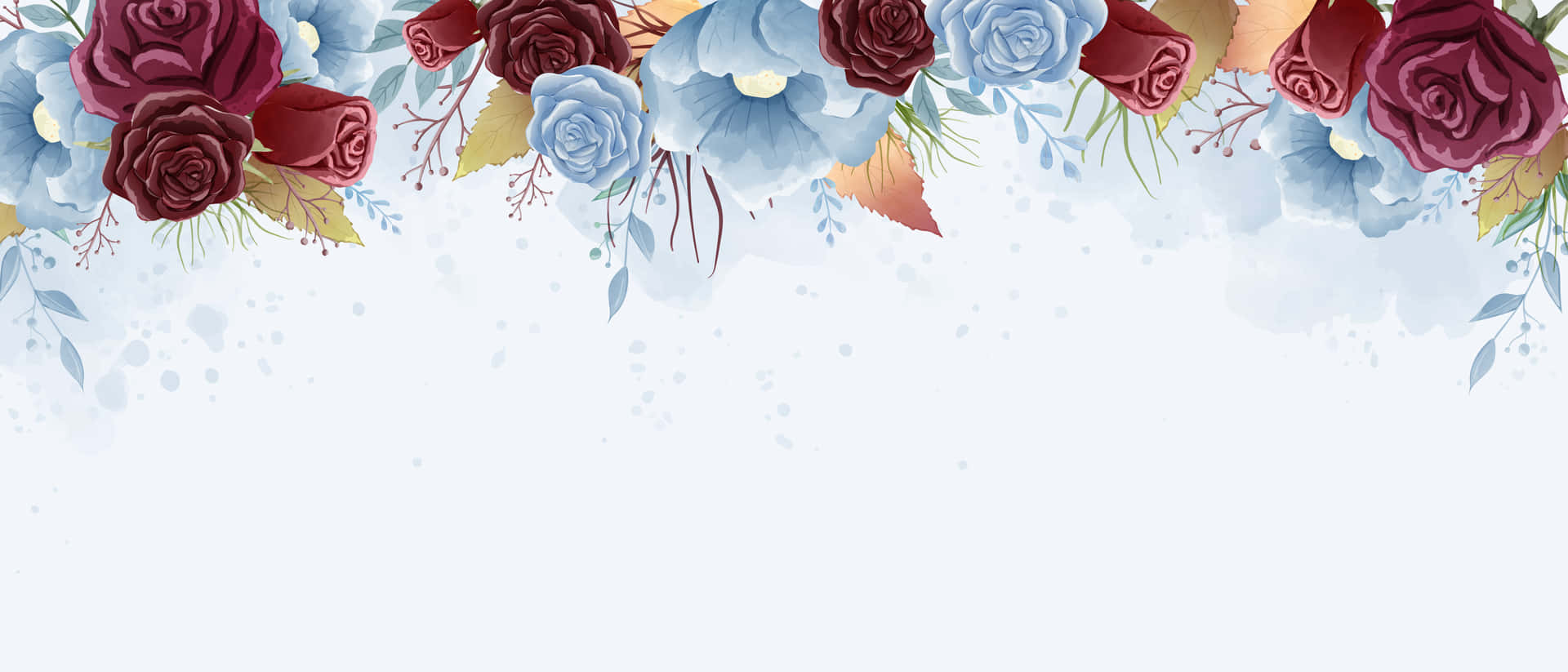 A Beautiful Field Of Burgundy Flowers Background